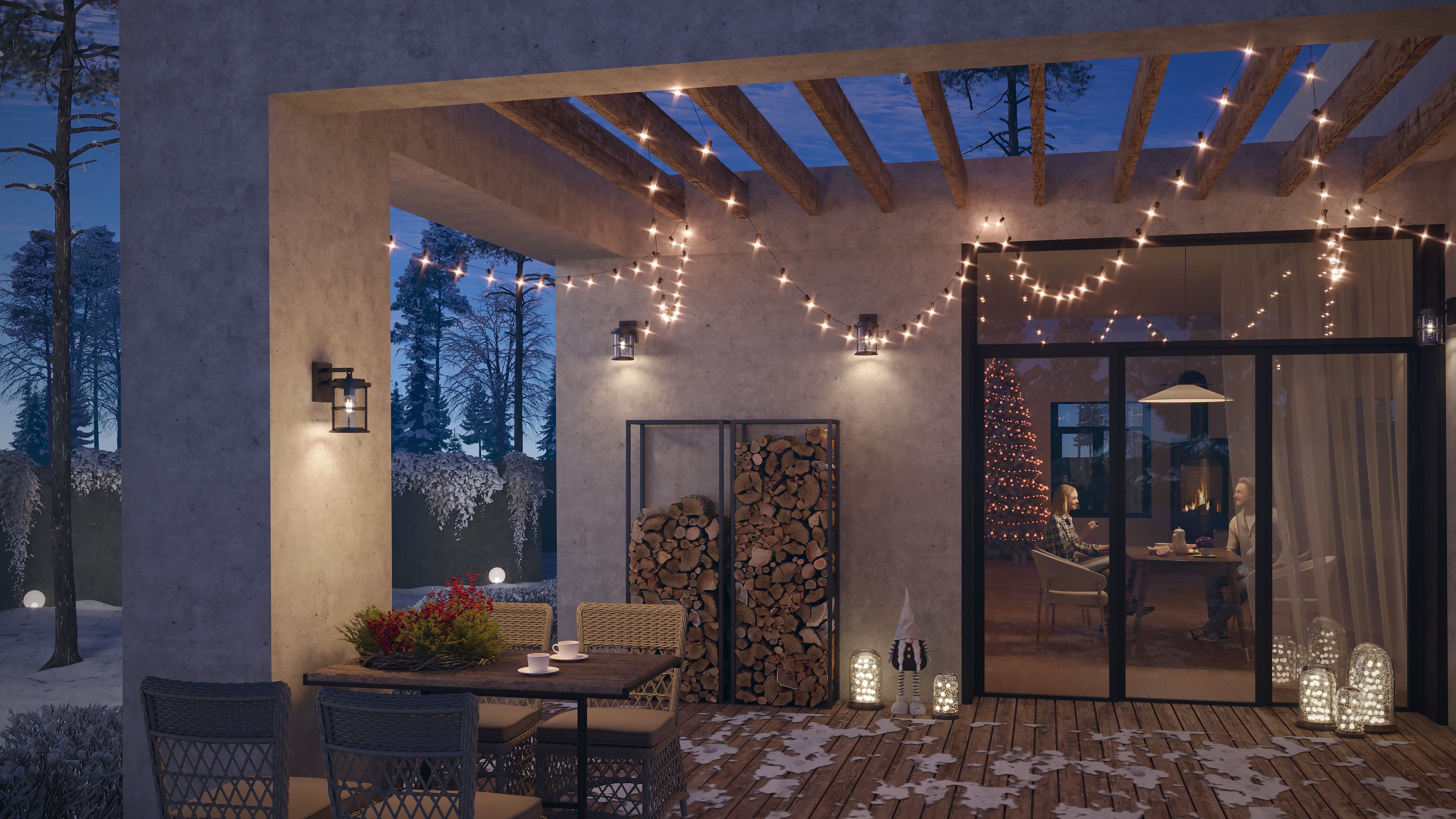 Privatimmobilie Außenvisualisierung