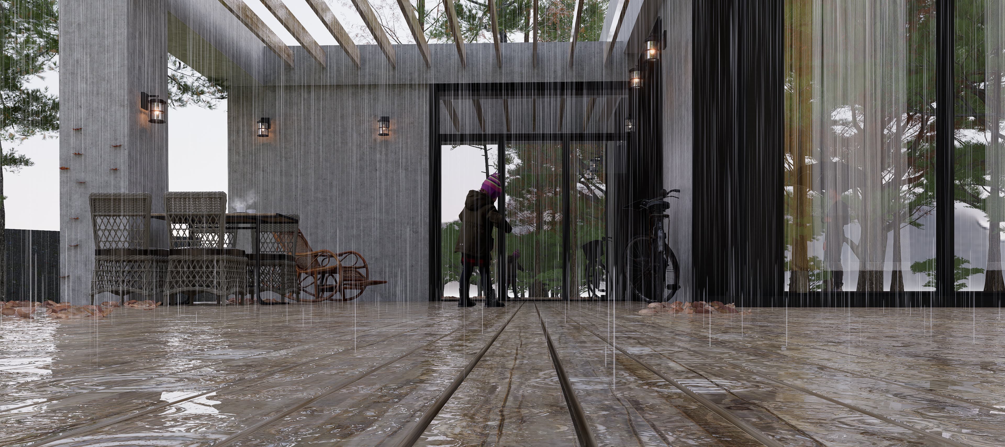 Privatimmobilie Außenvisualisierung