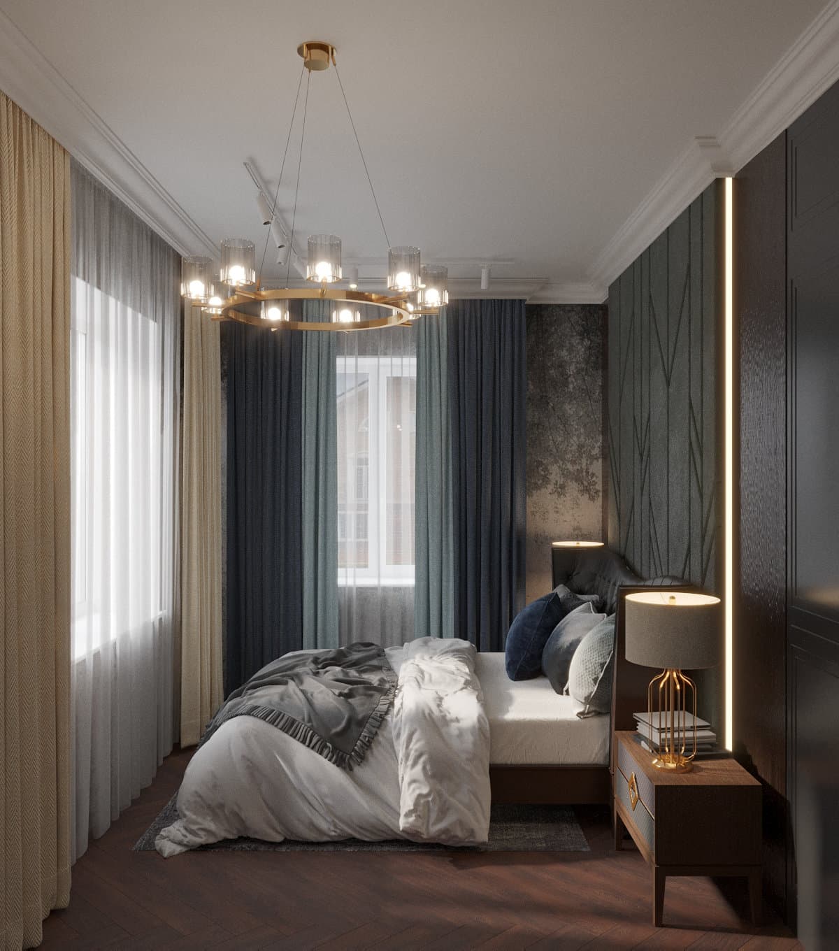 Schlafzimmer Visualisierung - Interieur